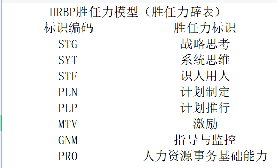 基于胜任力模型的hrbp职业规划